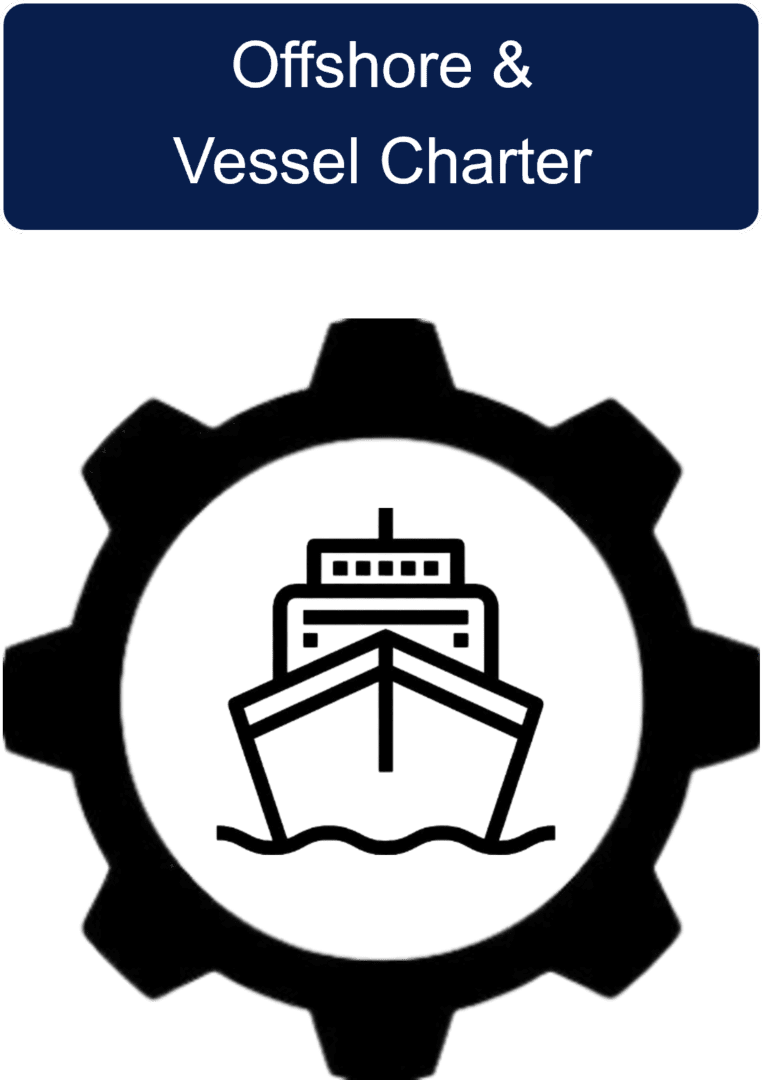 Offshore vessel charter services.