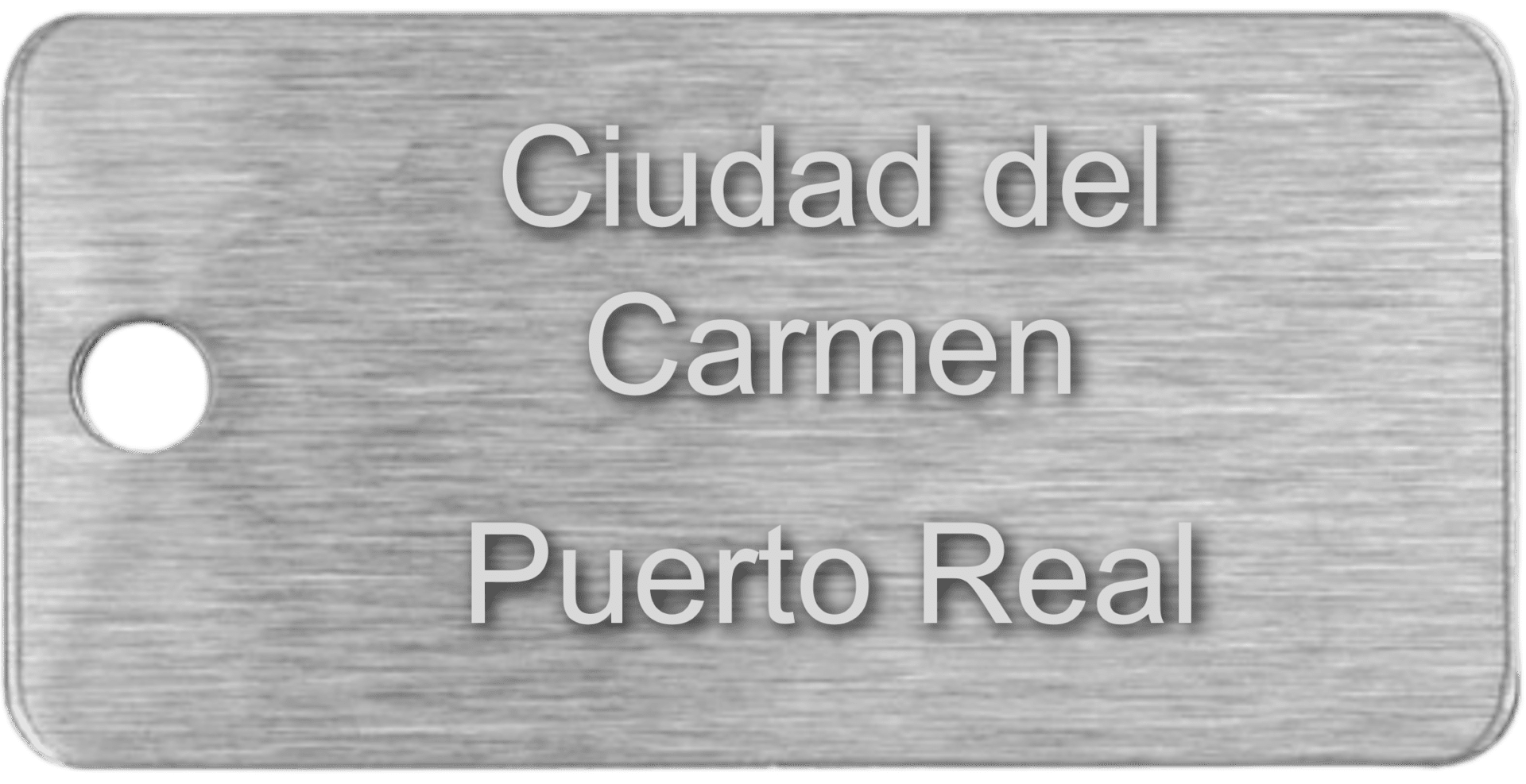 Ciudad del Carmen, Puerto Real tag.